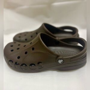 Brown CROCS unisex MEN US 8 WOMEN US 10